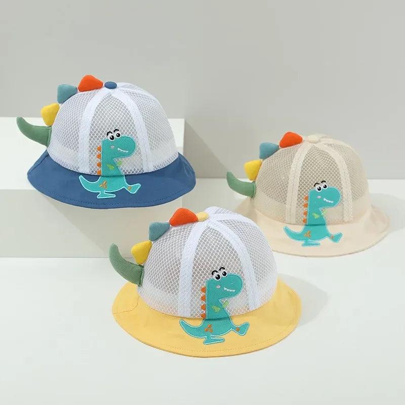 Chapeau de Soleil à motif Dinosaure pour bébé - Cherubin