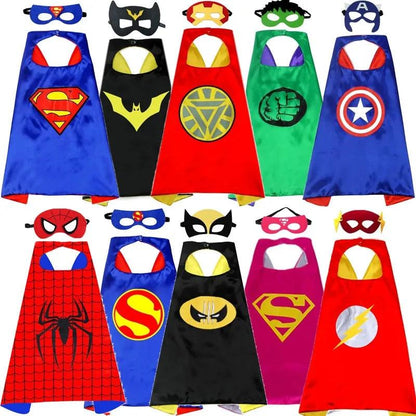 Masque et cape Marvel Avenger le costume parfait pour Halloween - Cherubin