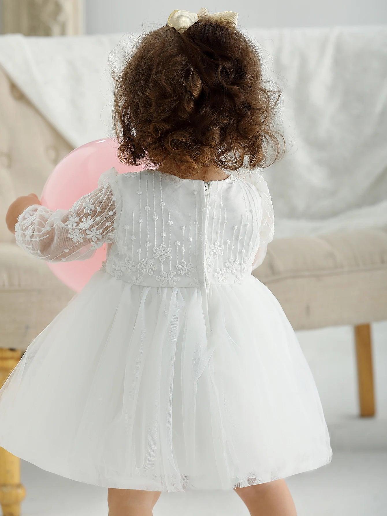 Robe Blanche de Princesse pour Enfant - Cherubin