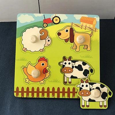 Jeu d’Animaux Éducatif Montessori pour enfants - Cherubin