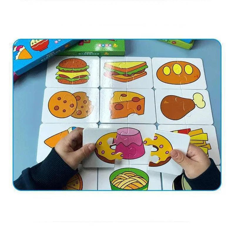 Jeu de Puzzle Montessori pour enfants de 1 an à 3 ans - Cherubin