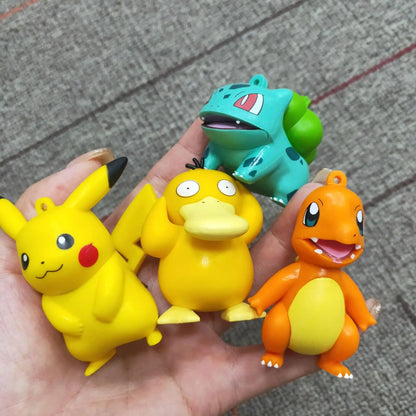 Jouets modèle d'action Pokémon pour enfant – Pikachu, Charmander - Cherubin