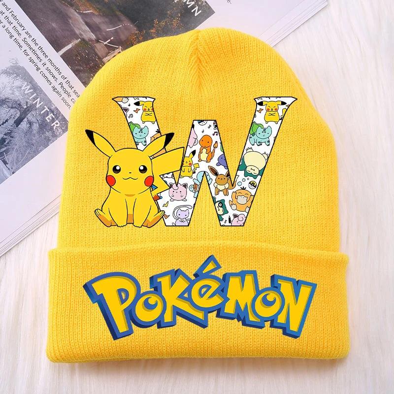 Bonnet Pokémon Bébé avec Lettres A-Z - Cherubin