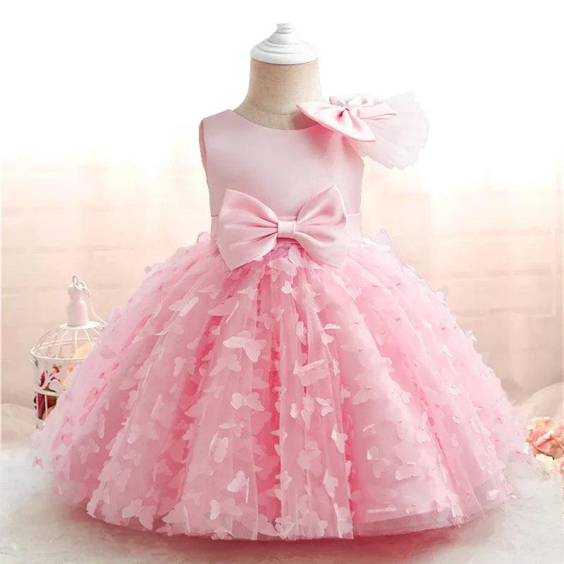 Robe de Princesse en Dentelle pour Bébé Fille - Cherubin