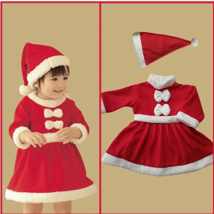 Costume de Père Noël pour petits enfants et bébés - Cherubin