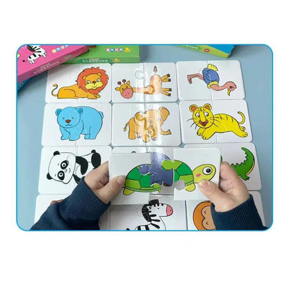 Jeu de Puzzle Montessori pour enfants de 1 an à 3 ans - Cherubin