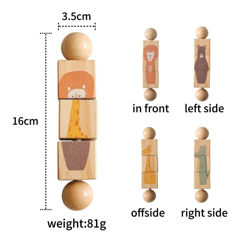 Jouet Montessori en Bois pour Bébé - Cherubin