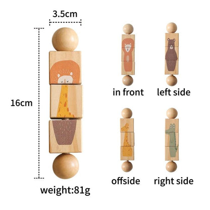 Jouet Montessori en Bois pour Bébé - Cherubin