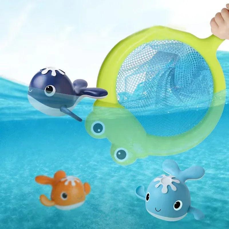 Jeux de poissons flottants - Jouets de bain pour bébé - Cherubin