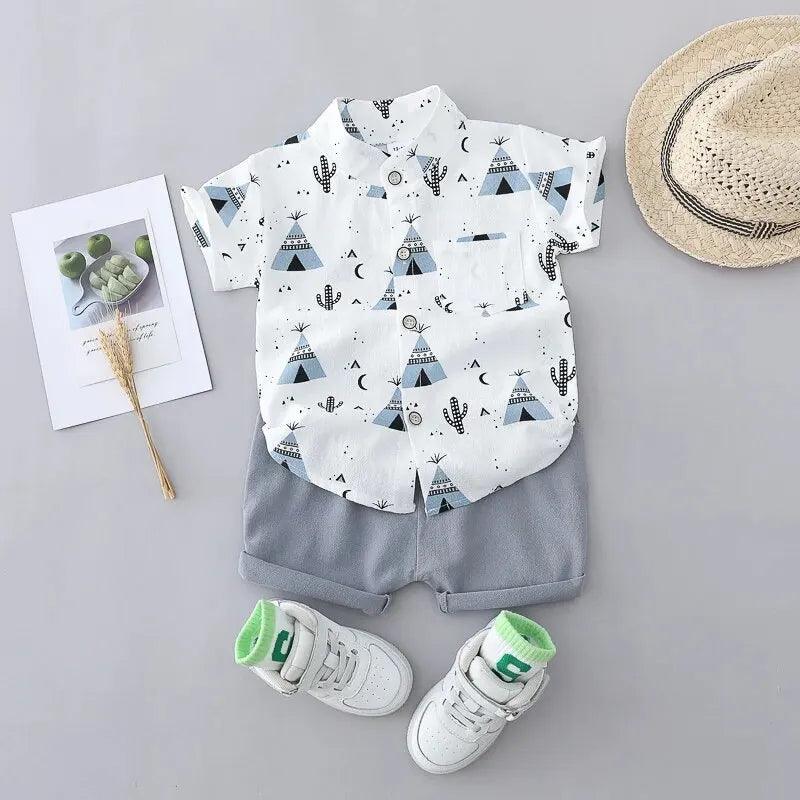 Ensemble chemise et short pour enfant - Cherubin