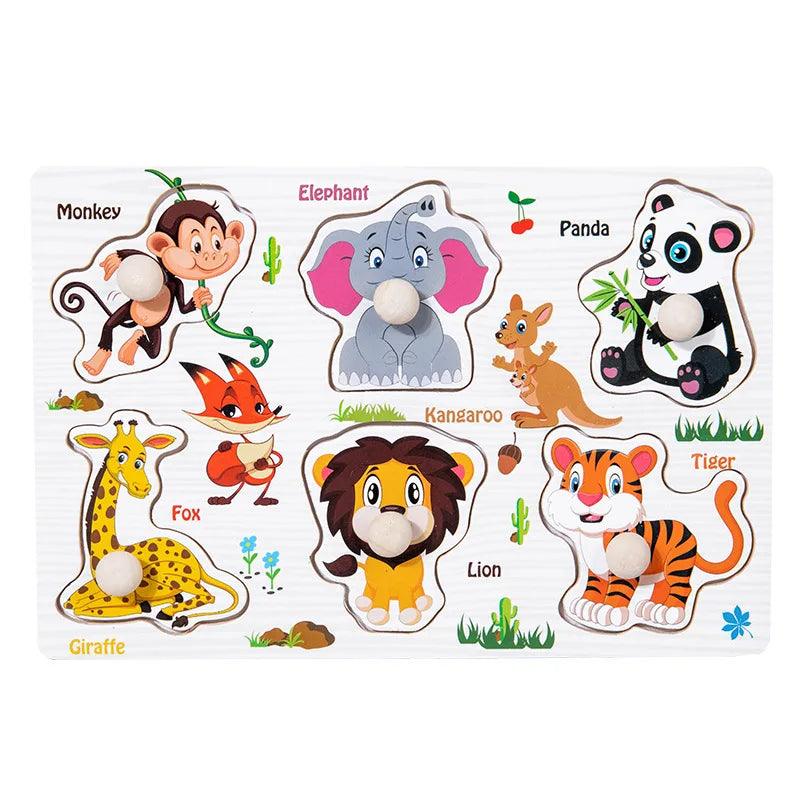 Jeu d’Animaux Éducatif Montessori pour enfants - Cherubin