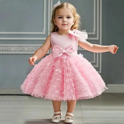 Robe de Princesse en Dentelle pour Bébé Fille - Cherubin