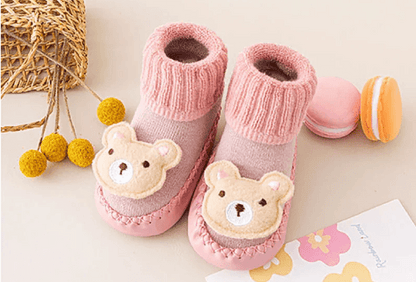 Chaussettes de pied d'hiver à motif dessins animé pour bébé - Cherubin