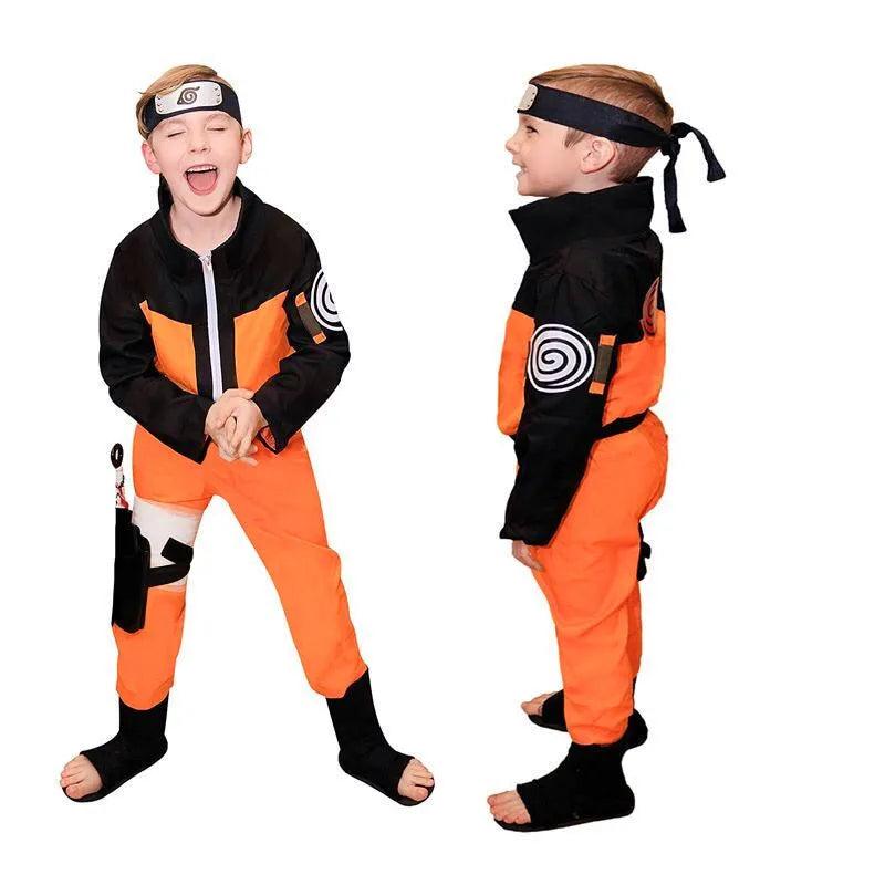 Vêtement Naruto Anime Cosplay Ninja pour Enfants et Adultes - Cherubin