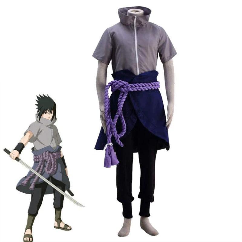 Costume Cosplay Sasuke Uchiha pour Hommes - Soirée Halloween - Cherubin