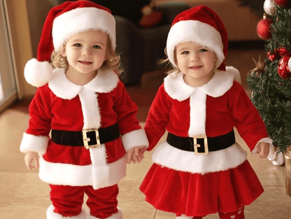 Costume de Père Noël pour petits enfants et bébés - Cherubin